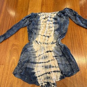 Tie dye romper